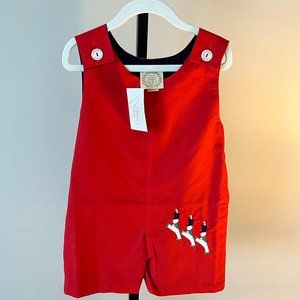 NWT The Beaufort Bonnet Co -  Toy Soldier Appliqué Jack Keene Jon Jon in 3T